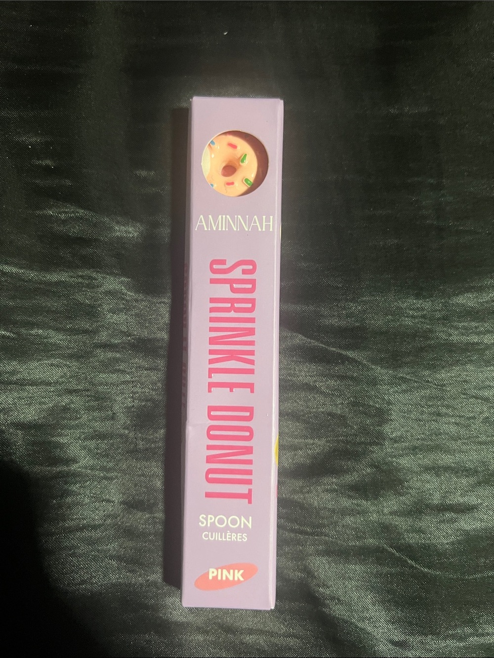 (ONE) Aminnah Sprinkle Donut Spoon - Light Pink